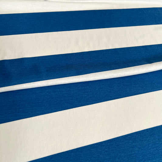 Jersey 30/1 Raya Azul Francia