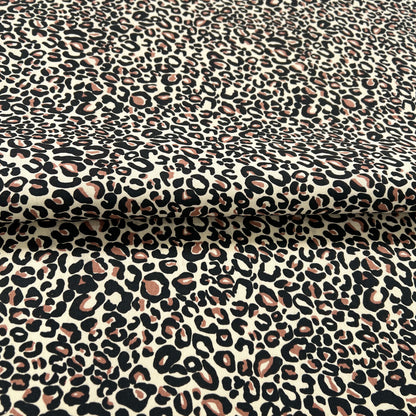 Gabardina Animal Print Beige