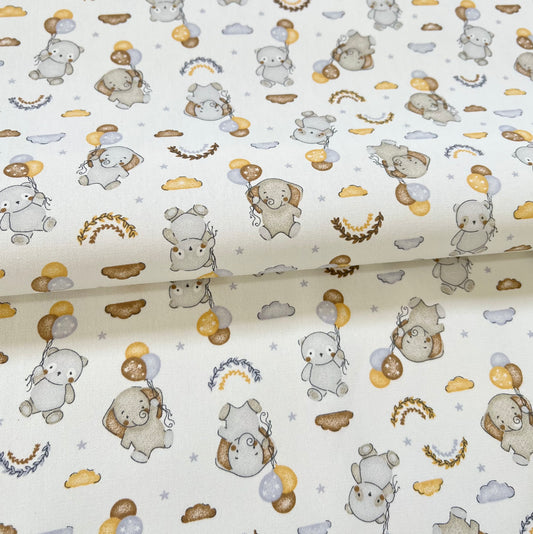 Gabardina Ballon Beige