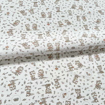 Gabardina Mapaches Beige