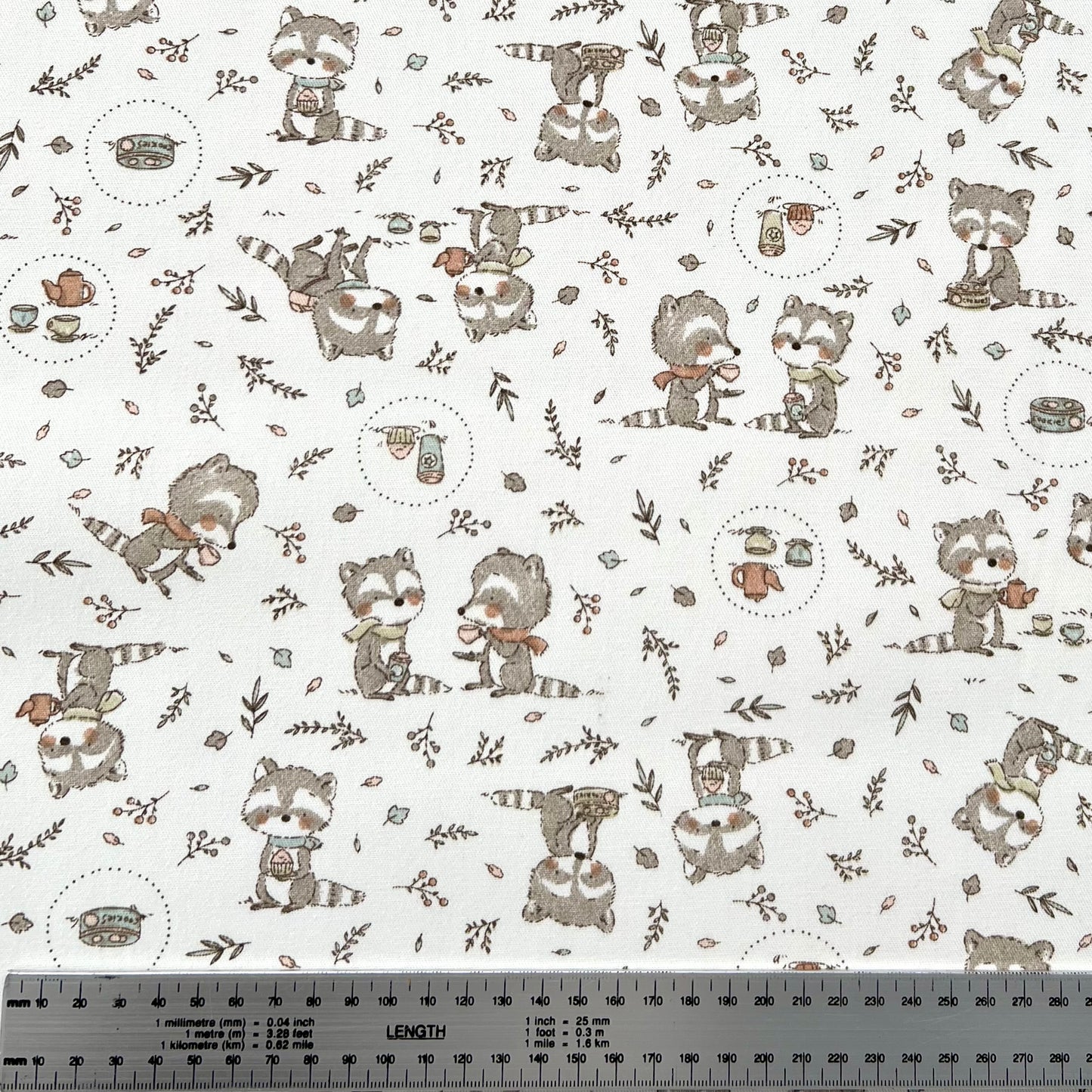 Gabardina Mapaches Beige
