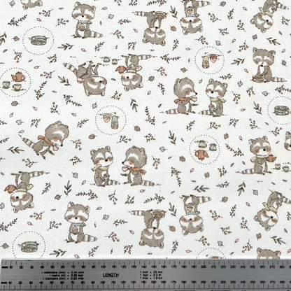 Gabardina Mapaches Beige