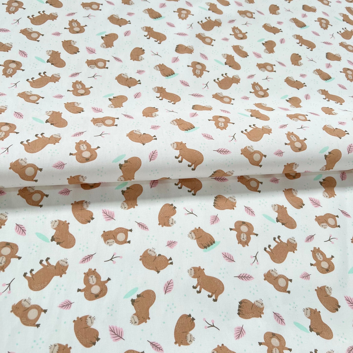 Gabardina Capibaras Rosa