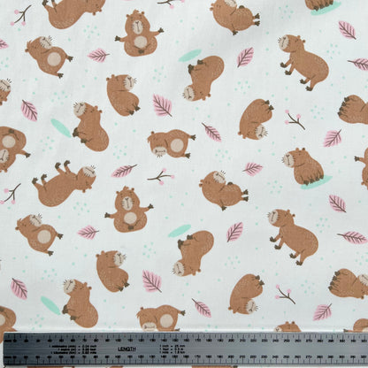 Gabardina Capibaras Rosa