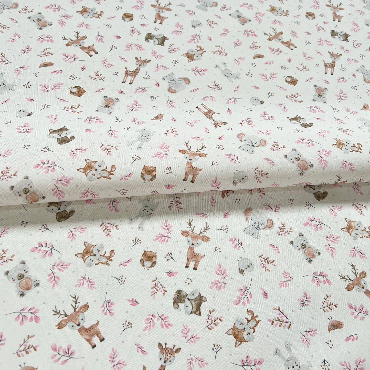 Gabardina Animalitos Cute Rosa