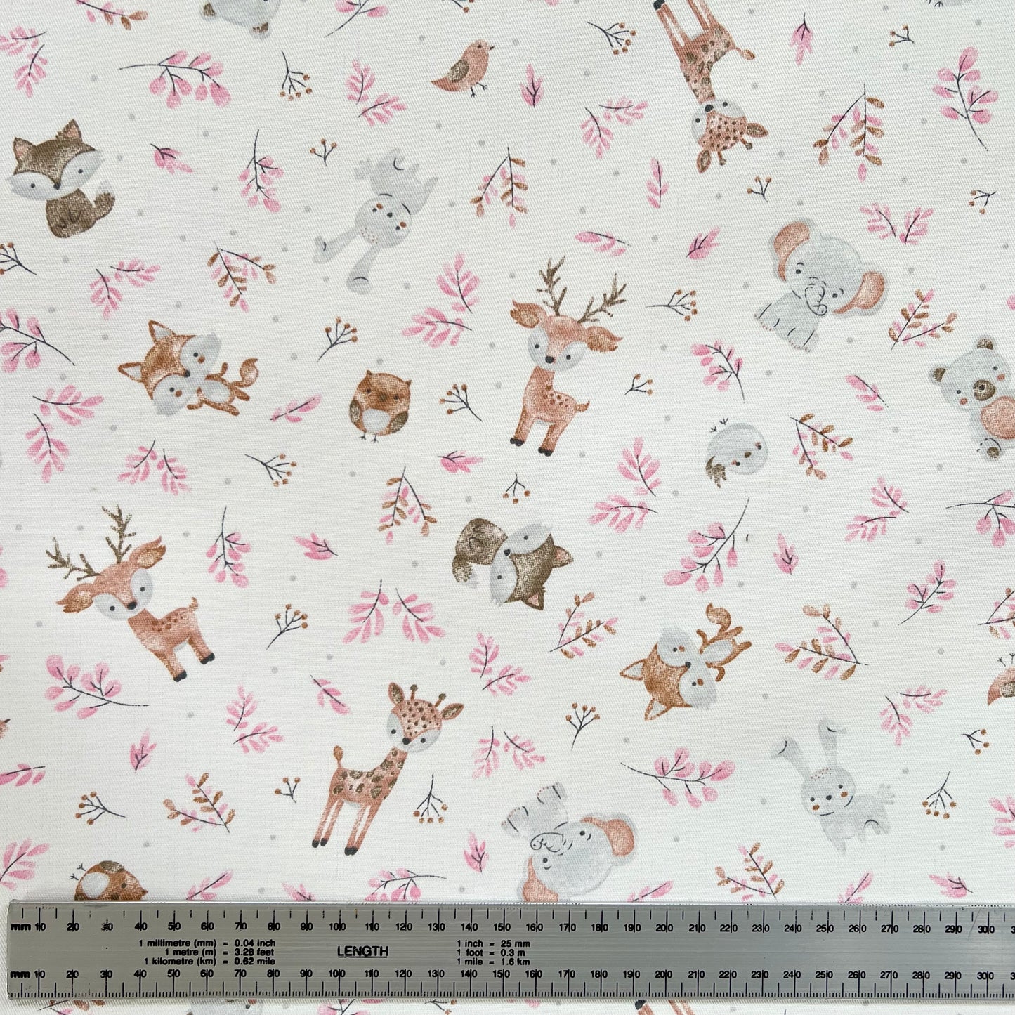 Gabardina Animalitos Cute Rosa