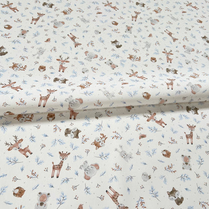 Gabardina Animalitos Cute Celeste