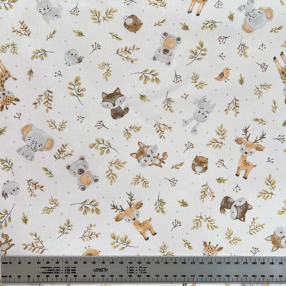 Gabardina Animalitos Cute Beige