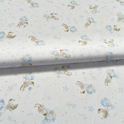 Gabardina Conejitos Celeste