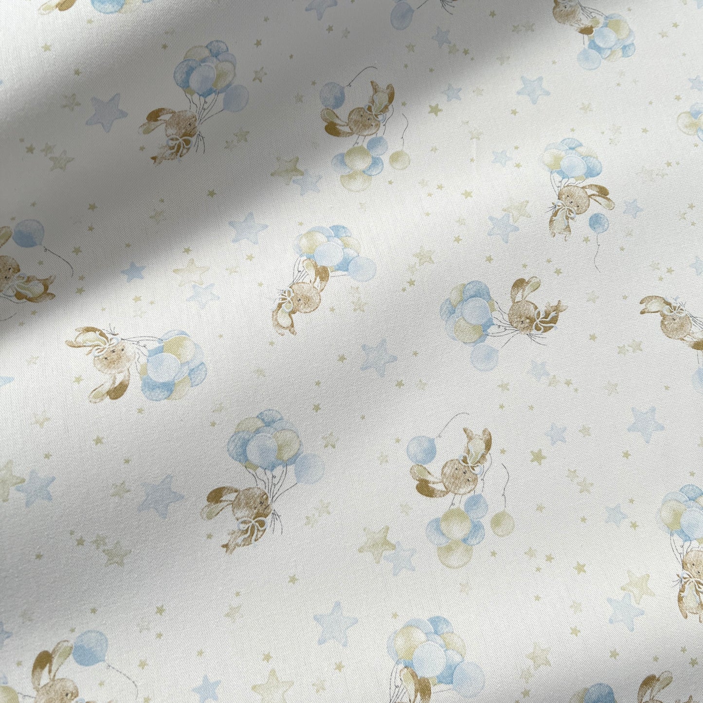 Gabardina Conejitos Celeste
