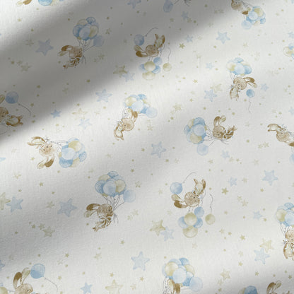 Gabardina Conejitos Celeste