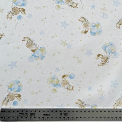 Gabardina Conejitos Celeste