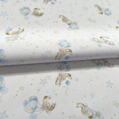Gabardina Conejitos Celeste