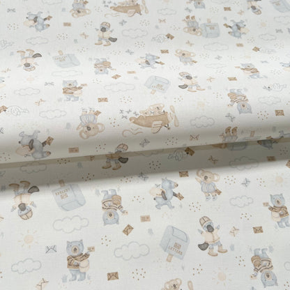 Gabardina Correo Celeste