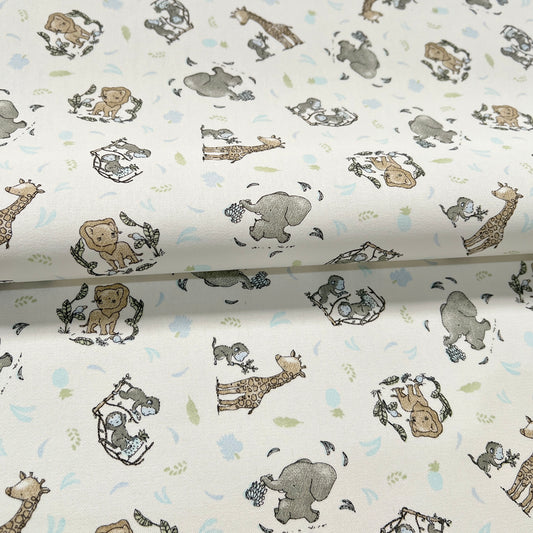 Gabardina Monitos Celeste