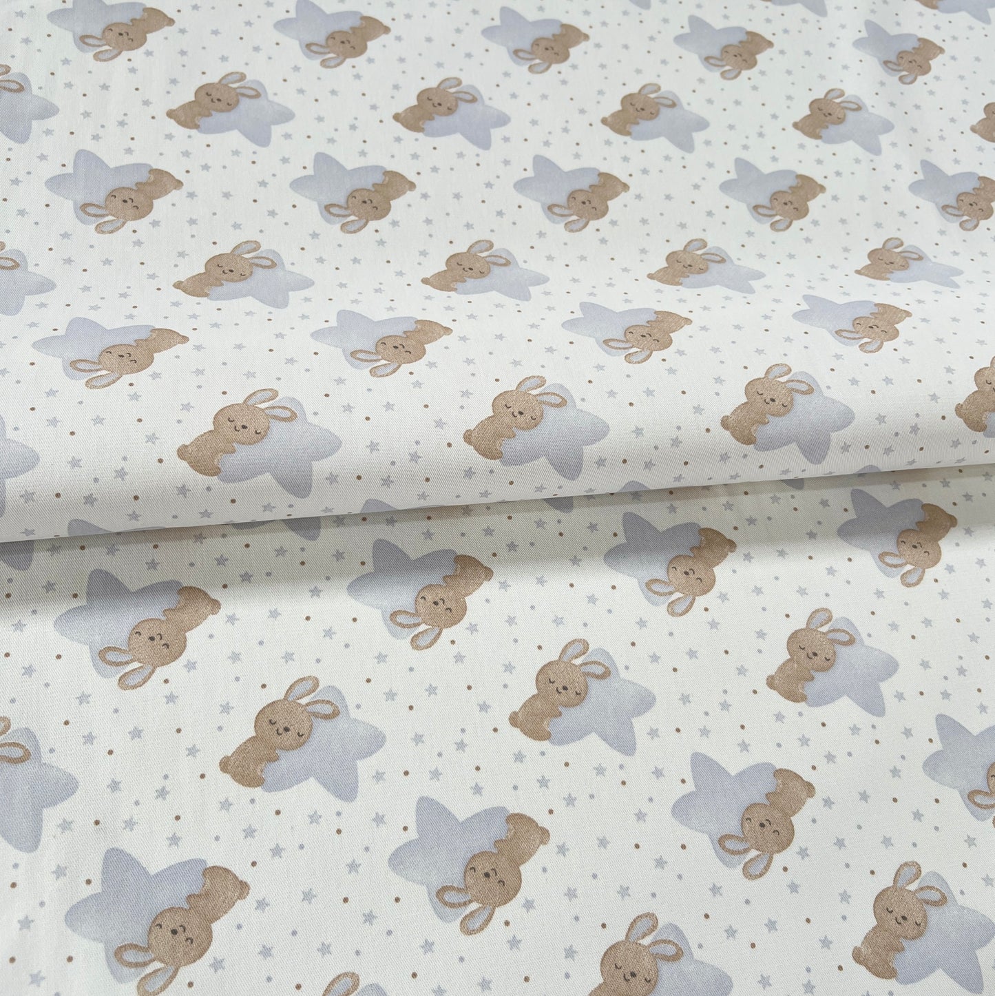 Gabardina Conejo Estrellita Gris