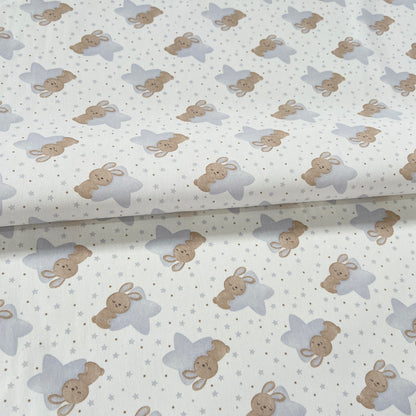 Gabardina Conejo Estrellita Gris