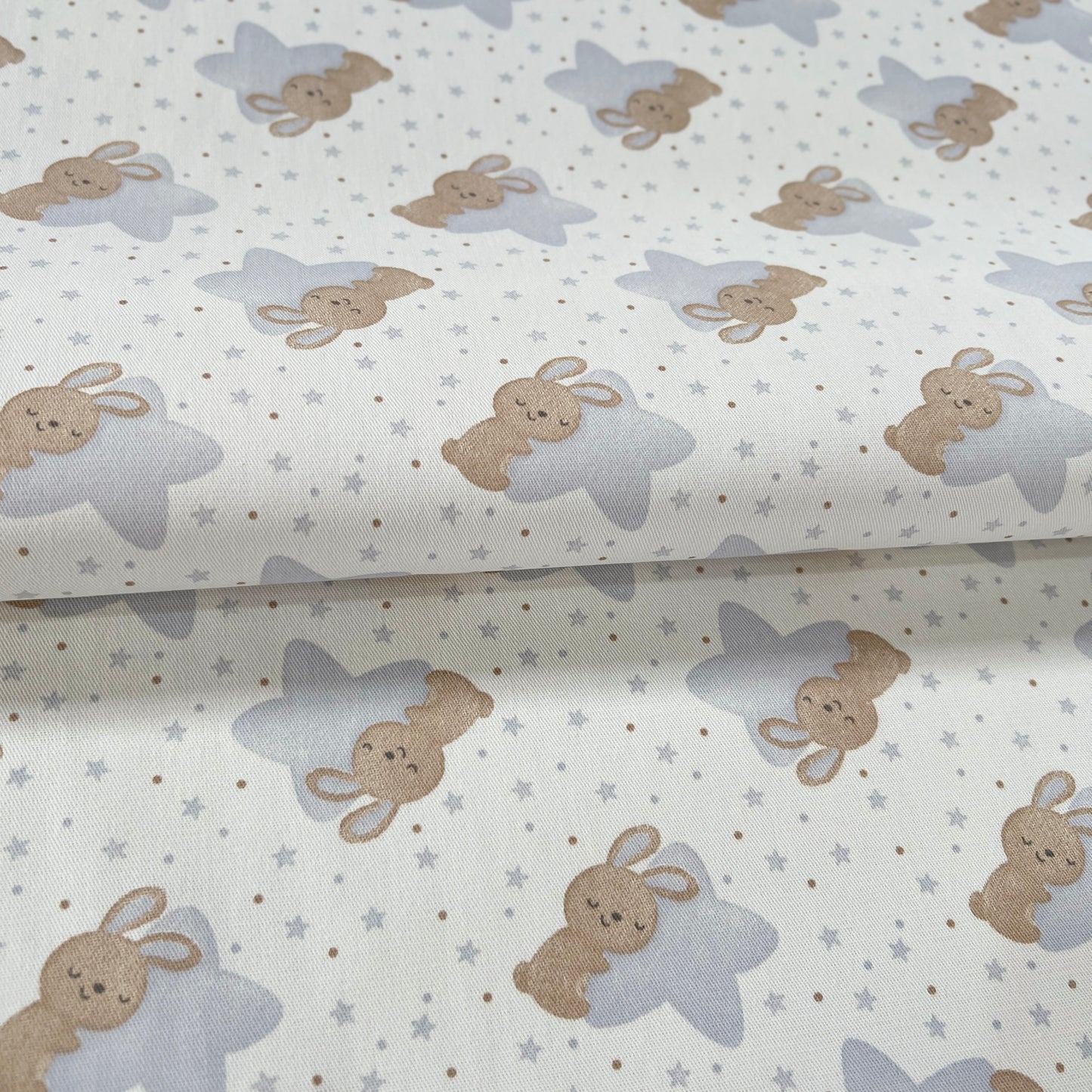 Gabardina Conejo Estrellita Gris