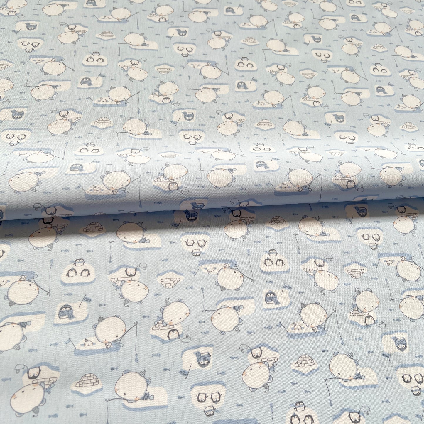 Gabardina Igloo Celeste