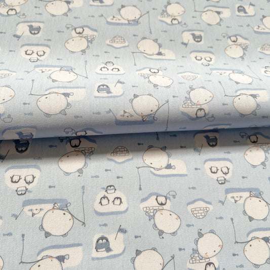 Gabardina Igloo Celeste