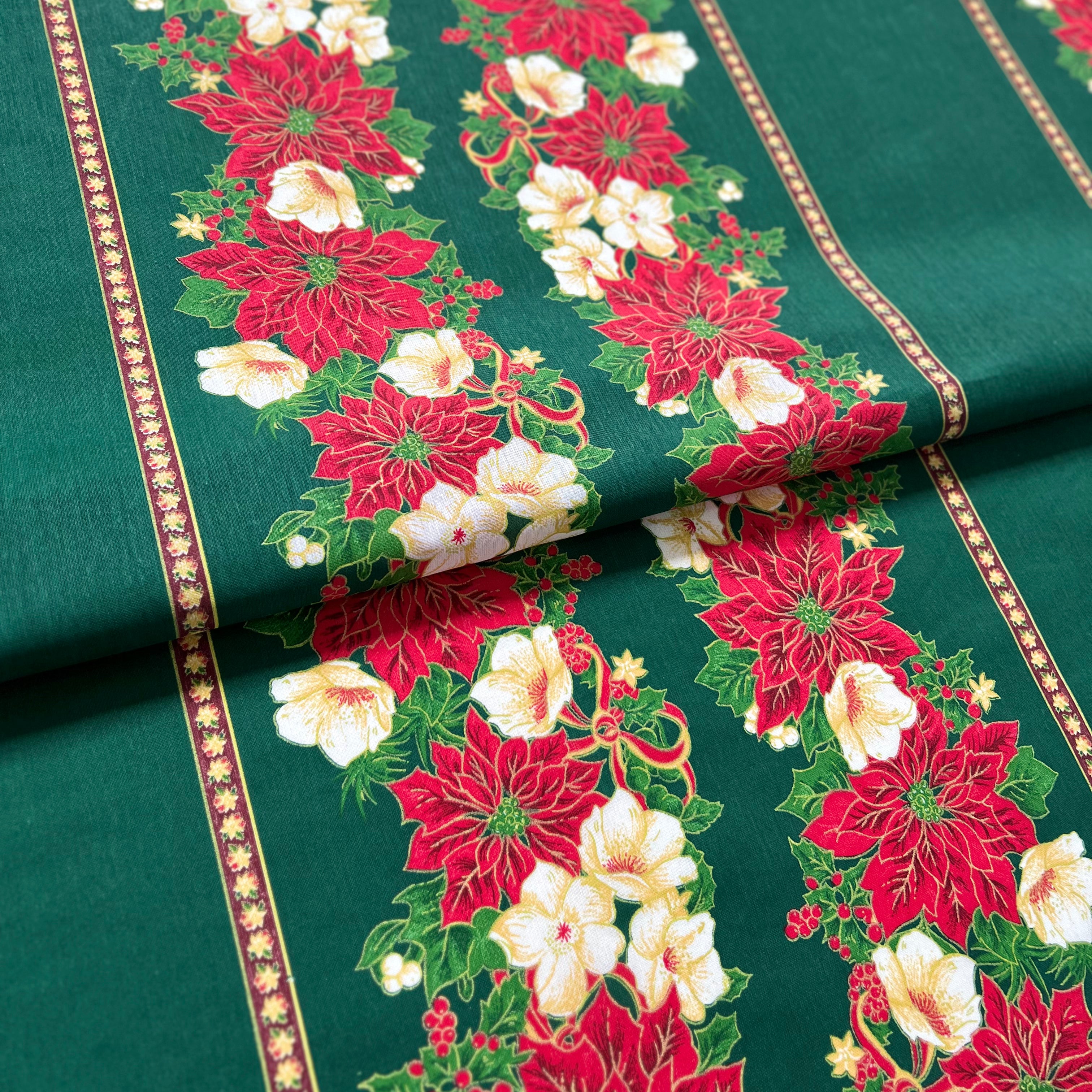 Mantel Navidad con Guarda Verde – Mercado Textil