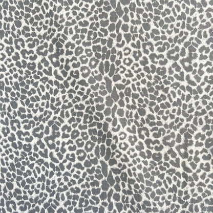 Gabardina c/ Lycra Animal Print Gris