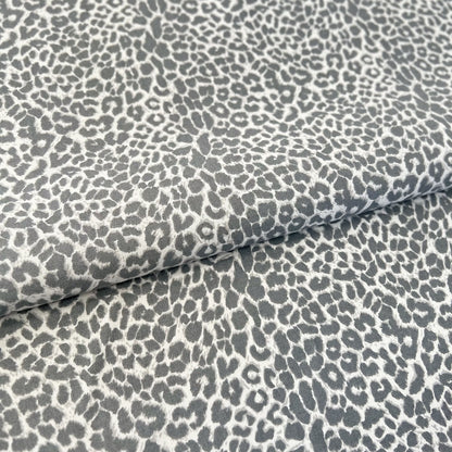 Gabardina c/ Lycra Animal Print Gris