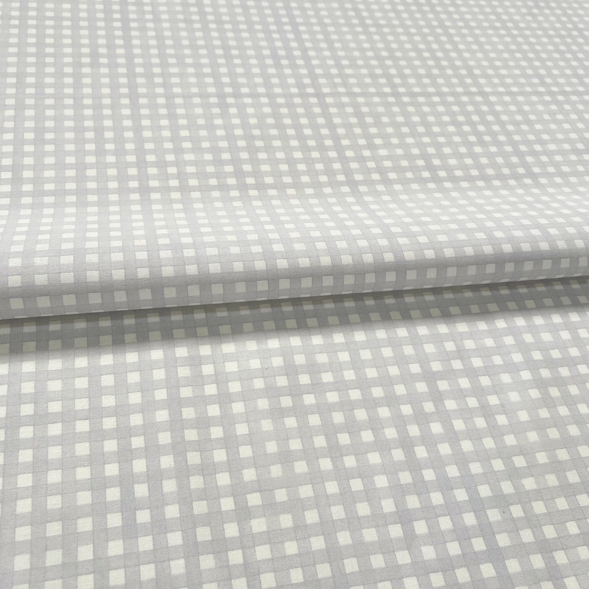 Tusor Cuadrillé Gris 1.50mts