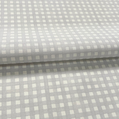 Tusor Cuadrillé Gris 1.50mts