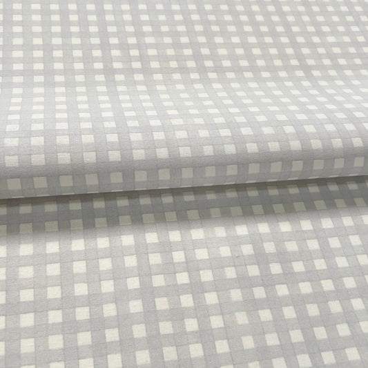 Tusor Cuadrillé Gris 1.50mts