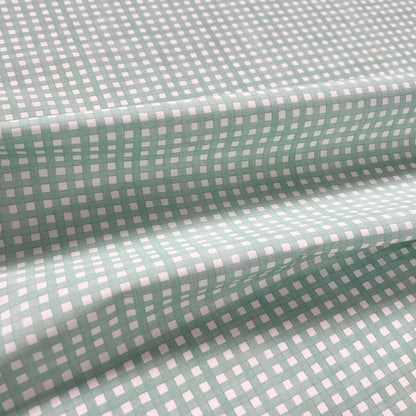 Tusor Cuadrillé Verde 1.50mts