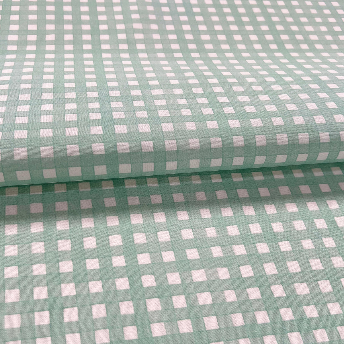 Tusor Cuadrillé Verde 1.50mts