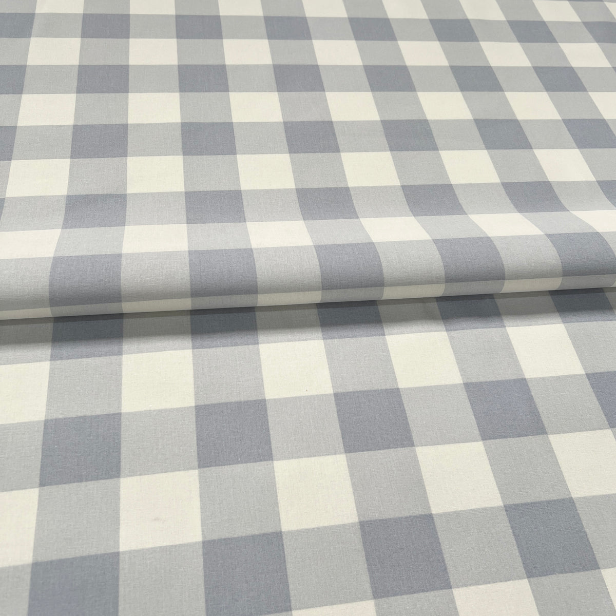 Tusor Cuadros Gris 1.50mts