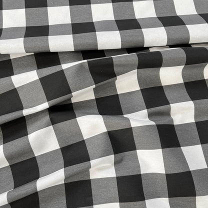 Tusor alg/pol Cuadros Negro