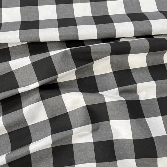 Tusor alg/pol Cuadros Negro