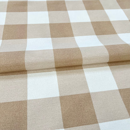 Tusor alg/pol Cuadros Beige