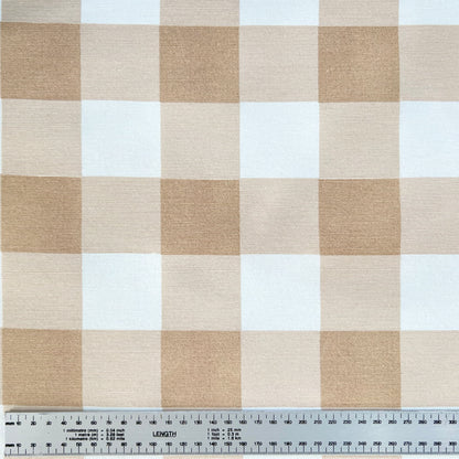 Tusor alg/pol Cuadros Beige