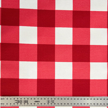 Tusor alg/pol Cuadros Rojo