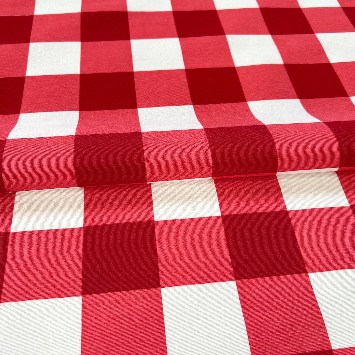 Tusor alg/pol Cuadros Rojo