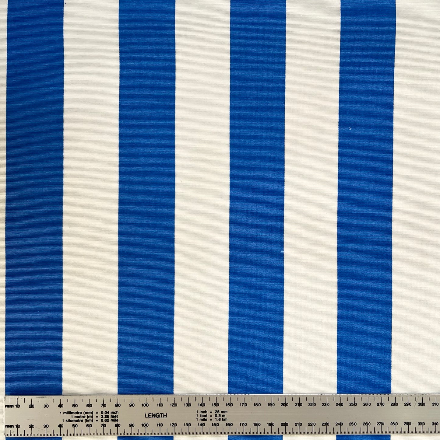 Lona Raya Clásica Azul Francia