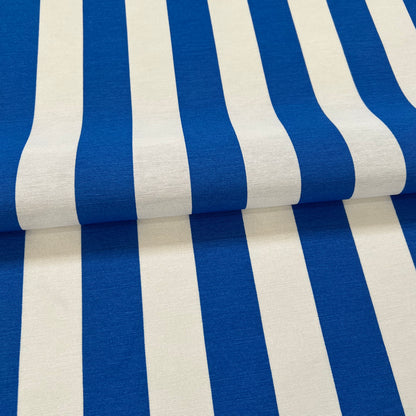 Lona Raya Clásica Azul Francia