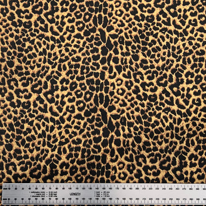 Lona Animal Print Fondo Marrón