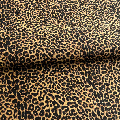 Lona Animal Print Fondo Marrón