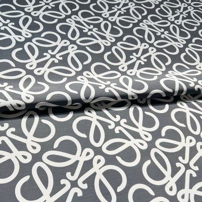 Lona Monograma Fondo Gris