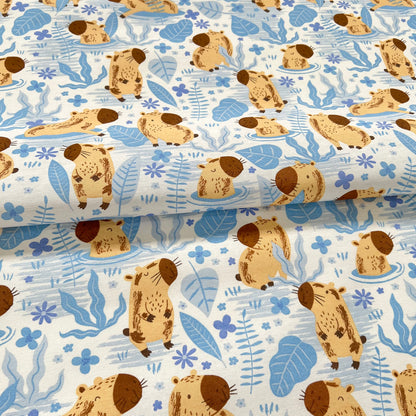 Lona Capibara Celeste