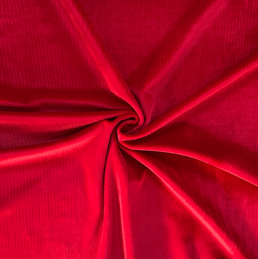 Velvet Rayado Bordo