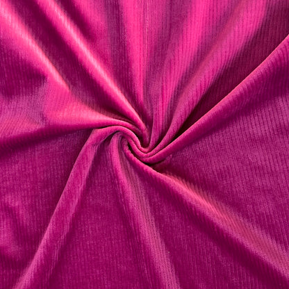 Velvet Rayado Magenta