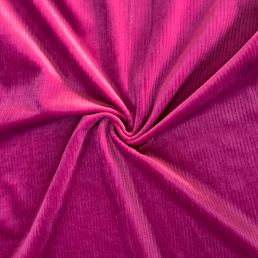 Velvet Rayado Magenta