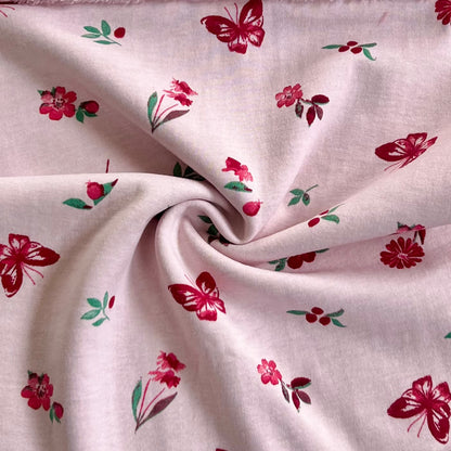 Abercrombie Mariposas Fondo Rosa