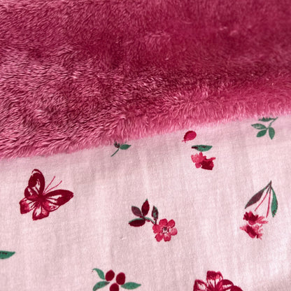 Abercrombie Mariposas Fondo Rosa